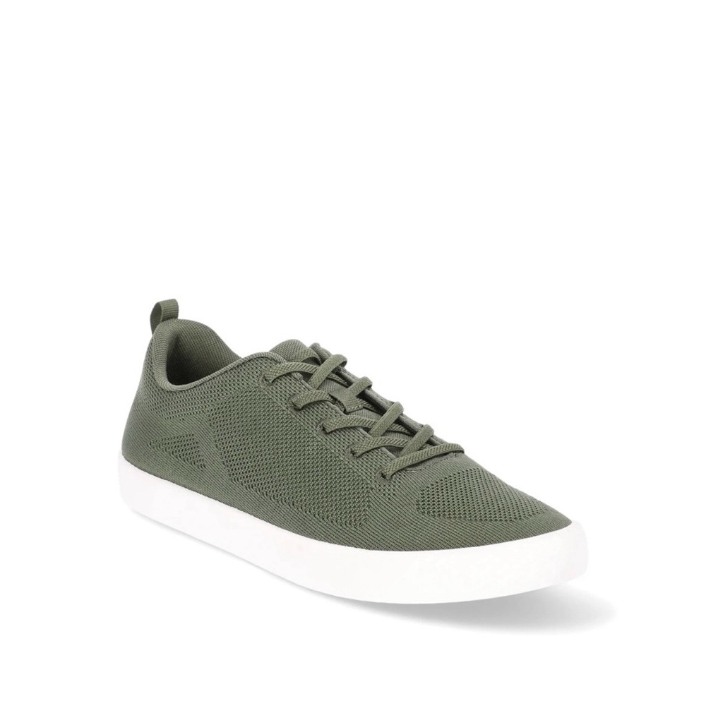George Men's Knit Olive Green Sneakers in Various Sizes